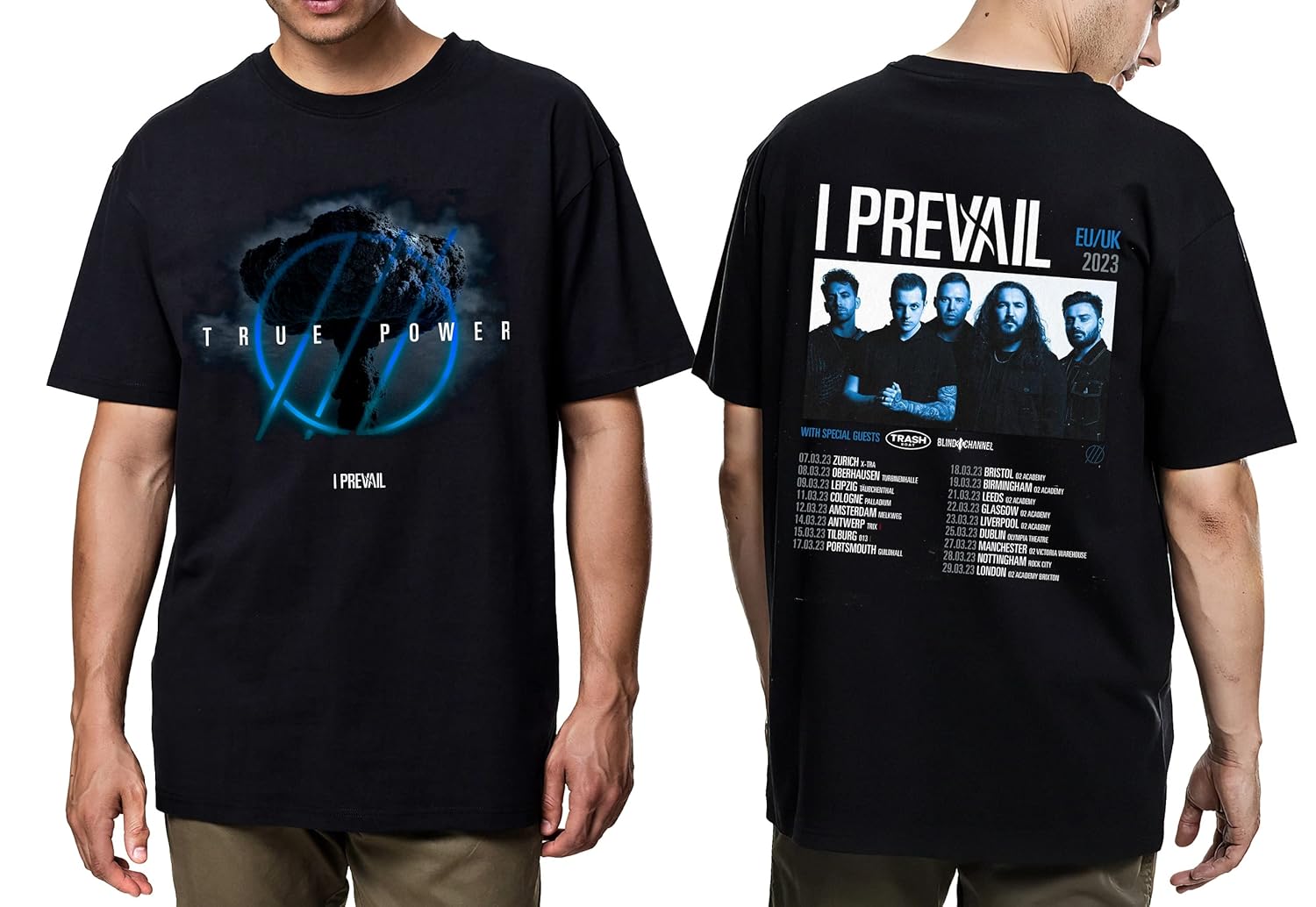 I Prevail True Power World Tour Concert 2023 Unisex Shirt