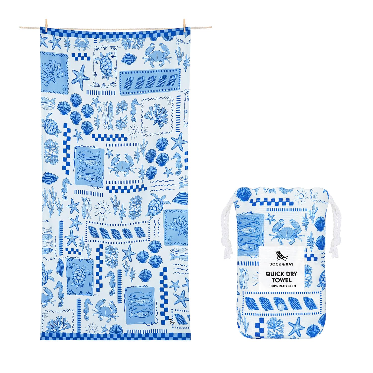 Amazon.com: Dock & Bay Beach Towel - Quick Dry, Sand Free