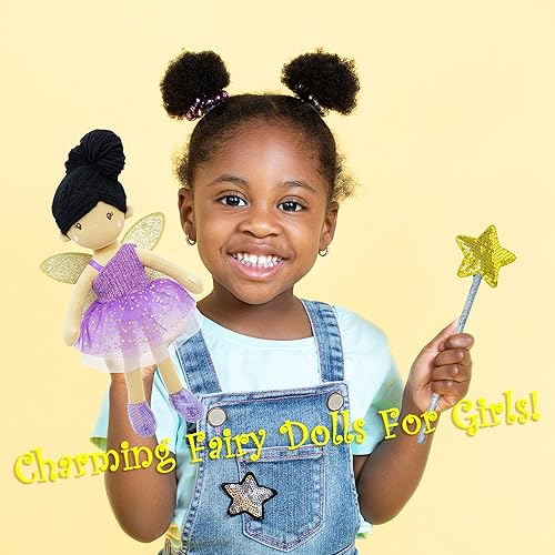 Miniatura 4 de June Garden Paquete de 3 muñecas de hadas de jardín encantado de 12 pulgadas - Mejor valor