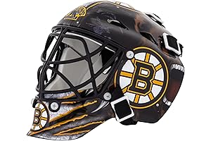 Franklin Sports Boston Bruins NHL Team Logo Mini Hockey Goalie Mask