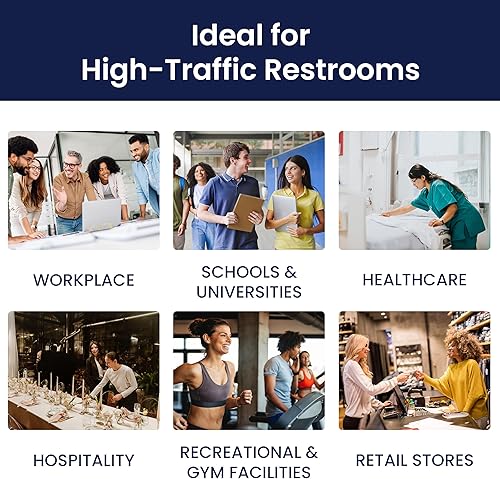 Miniatura 6 de HOSPECO Receptáculo de servilleta sanitaria de montaje en pared, acero inoxidable