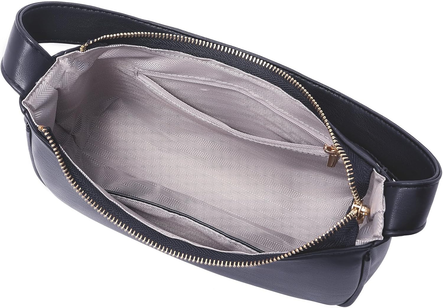 Shoulder Bags for Women, Cute Hobo Tote Handbag Mini Clutch Purse with Zipper Closure - Image 5