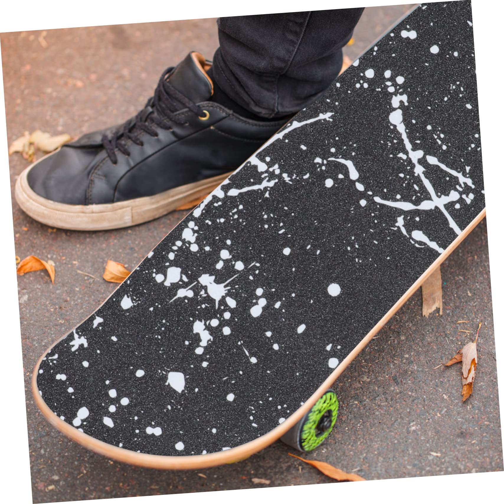 Griptape Für Skateboards Vinyl-aufkleber Mit Hai-text Robust Und Leicht Zu Entfernen