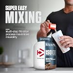 ISO100 Hydrolyzed Protein Powder by Dymatize, Gourmet Chocolate, 100% Whey Isolate Protein Powder (25g), Gluten Free, 71 Servings, 2.3 kg