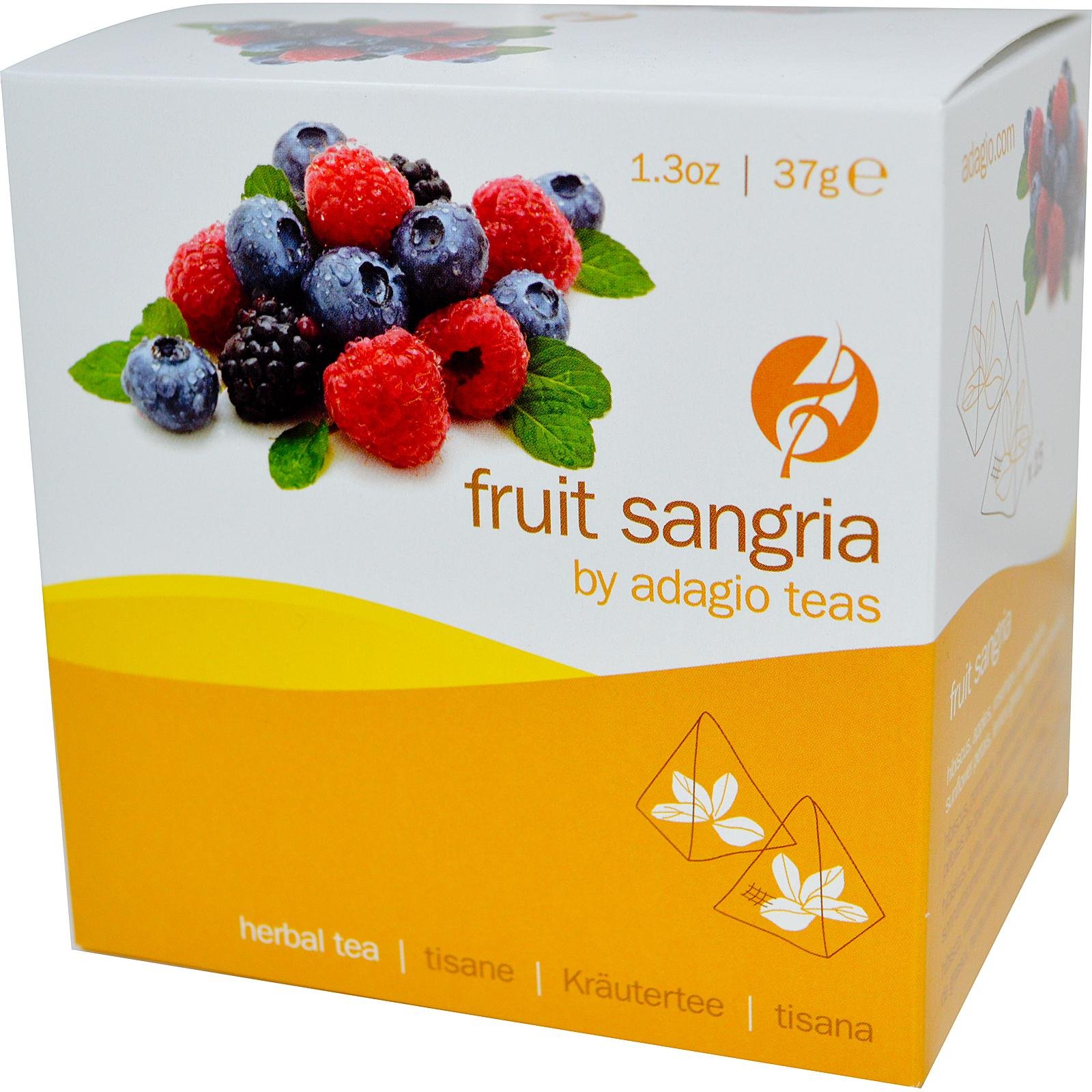 Gourmet Tea Bags, Fruit Sangria, 15 Count