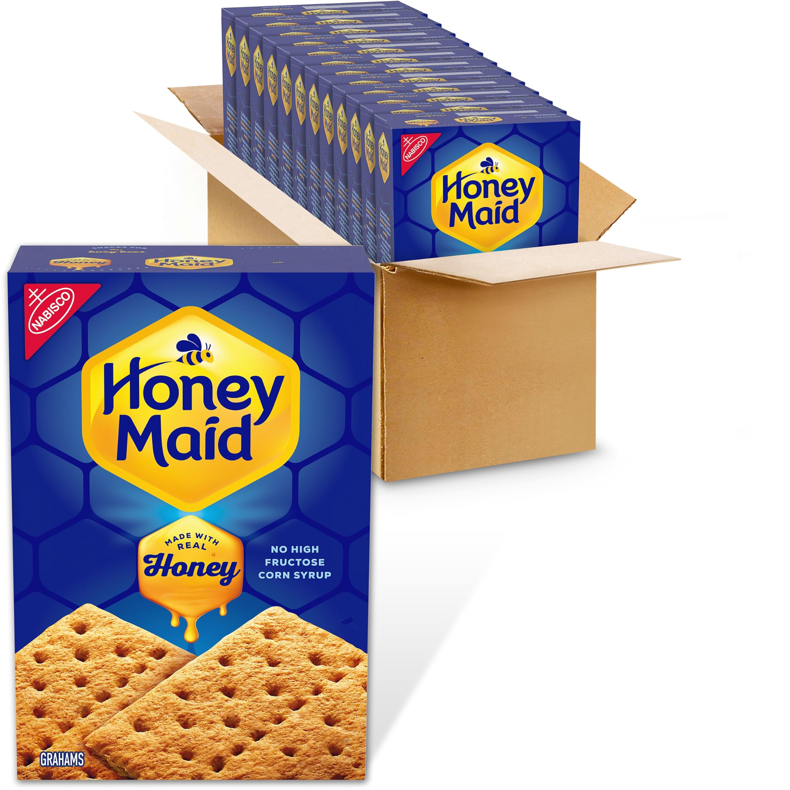 Honey Maid Graham Crackers (14.4-Ounce Boxes, 12-Pack)