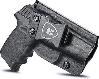 SCCY CPX1 CPX2 Holster IWB KYDEX Holster Fit: SCCY 9mm CPX-1 CPX-2 Gen 1-2 - Not Fit CPX1 / CPX2 Gen 3, Inside Waistband Appendix Holster SCCY CPX-2 Concealed Carry, Adj. Cant & Retention - WARRIORLAND