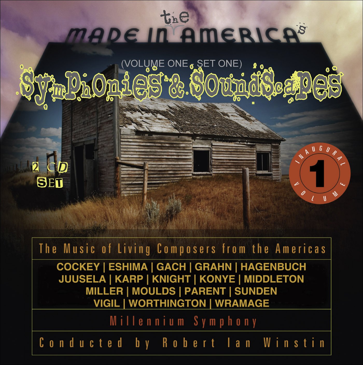Millennium Project: Made In The Americas (Volume 1, Set 1) [Audio CD] Winstin; Millennium Symphony; Various and Robert Ian Winstin