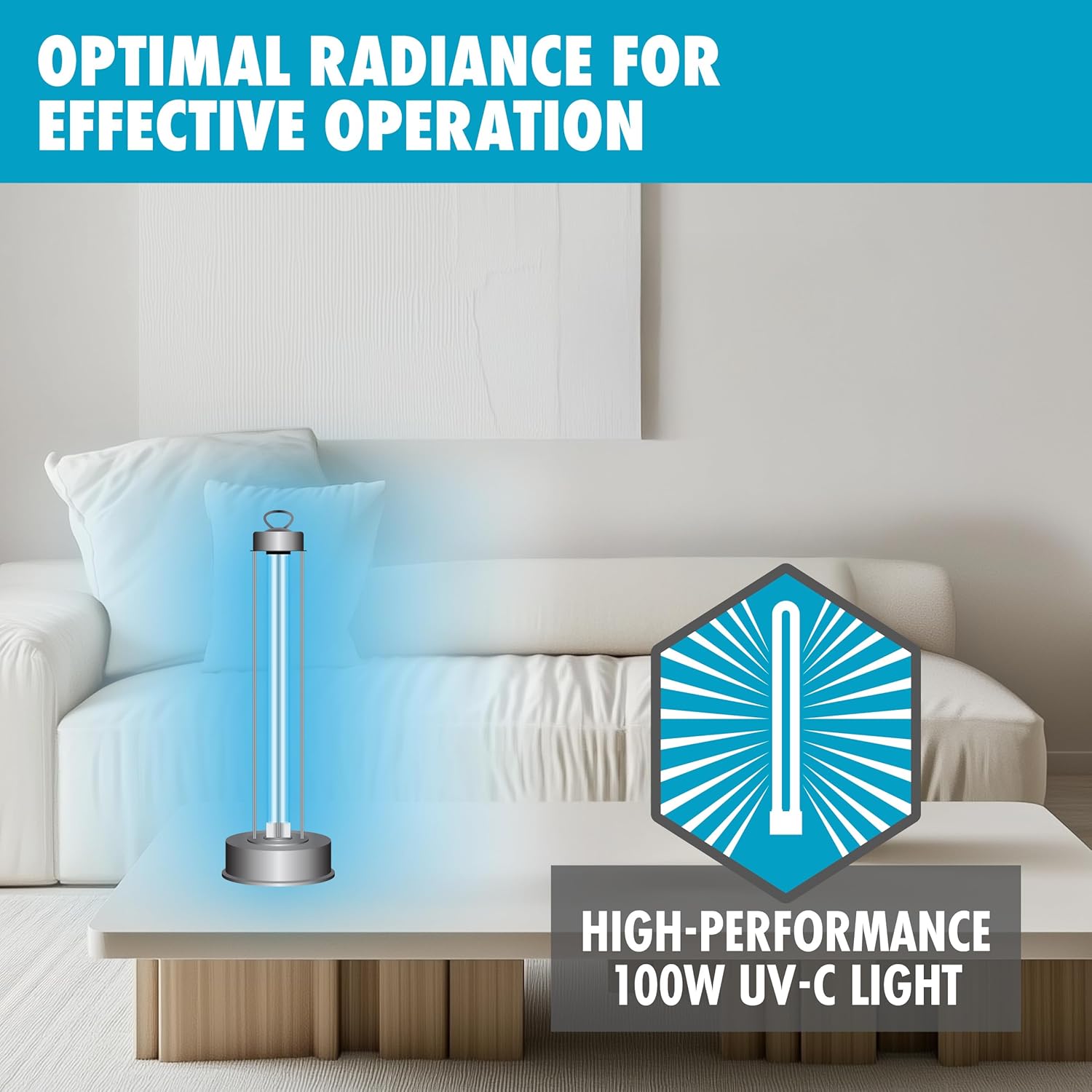 AeraLight UV Light Tabletop Room Appliance Replacement Bulb | TK-1-SSRTTB