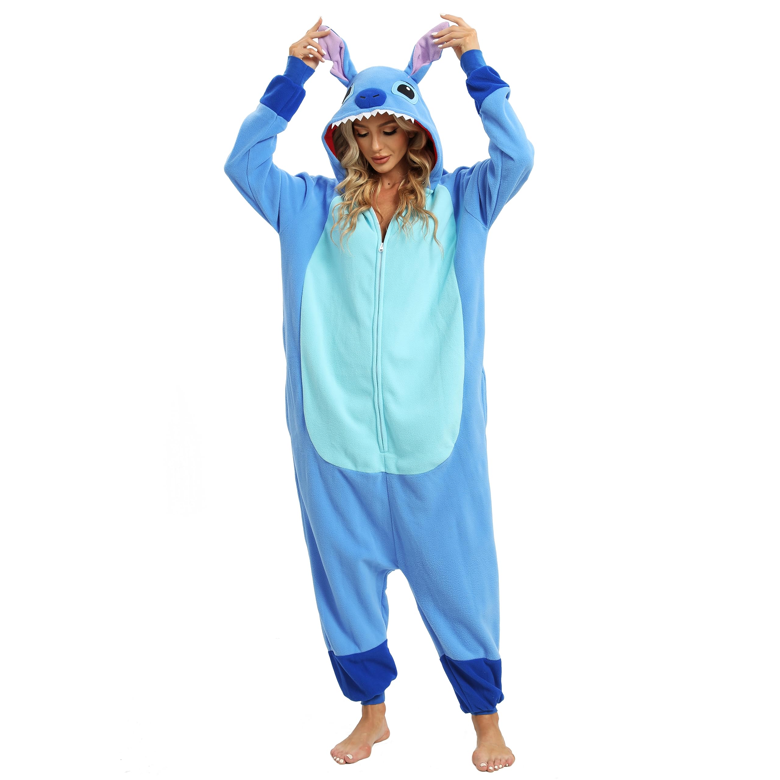 LBJR Pigiama Animali Adulti Cosplay Costume Pigiamone Intero Onesie