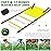 X-UMEUS Agility Ladder Speed Training Equipment Set-20ft Agility Ladder,12 Soccer Cones,4 Hurdles, Jump Rope, Running Parachute| Basketball Football Soccer Training Equipment for Kids Youth Adults
