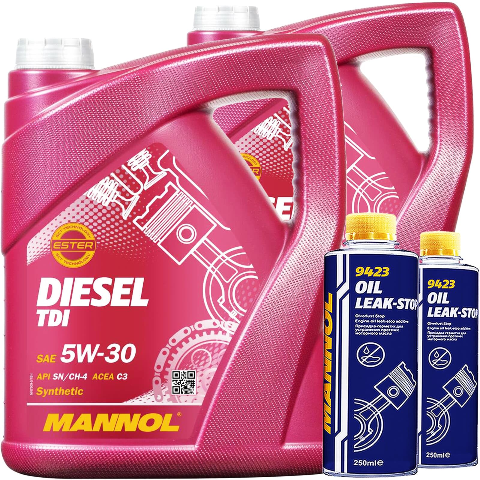 2x5L Mannol Diesel Tdi Motoröl 5W30