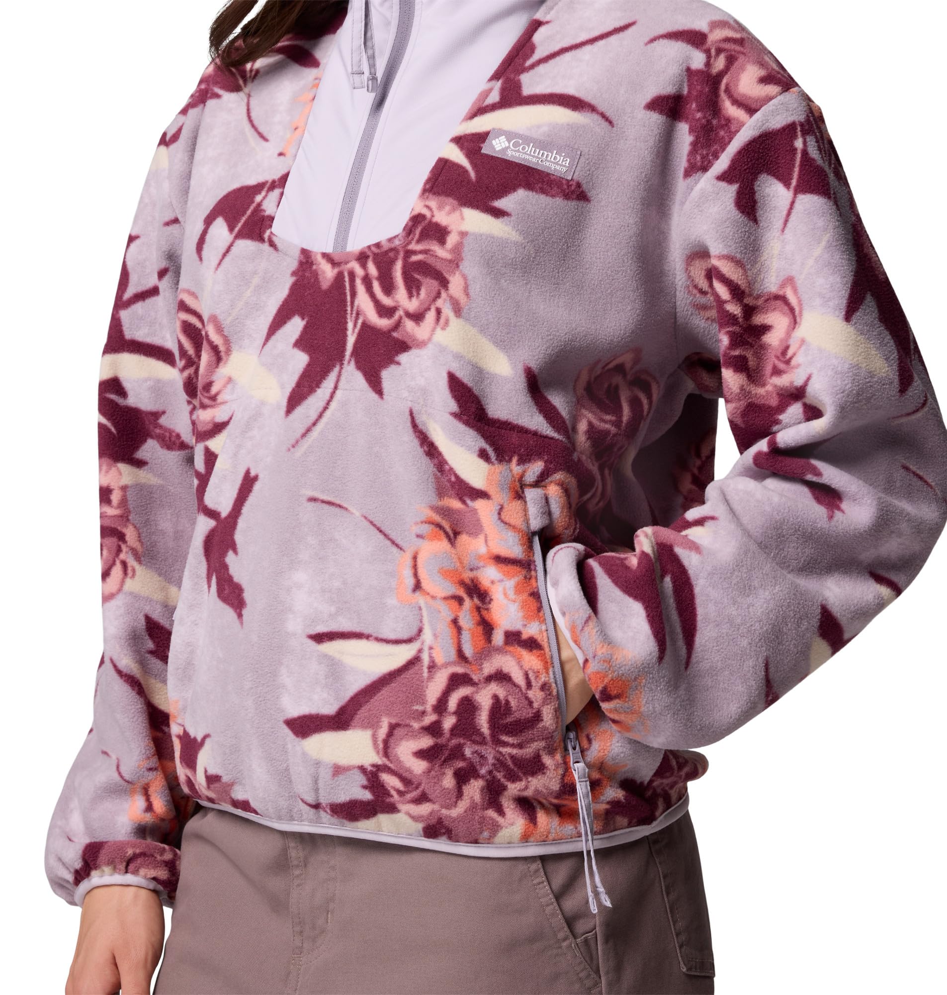 Columbia Women's Sequoia Grove™ Printed Half Zip Fleece Pull Over (Pack of 1)