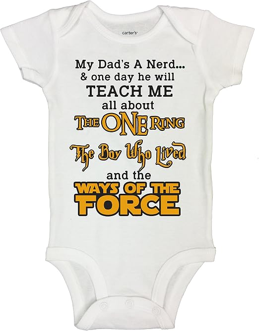 Cute Harry Potter Dad Movie Nerd Onesie 