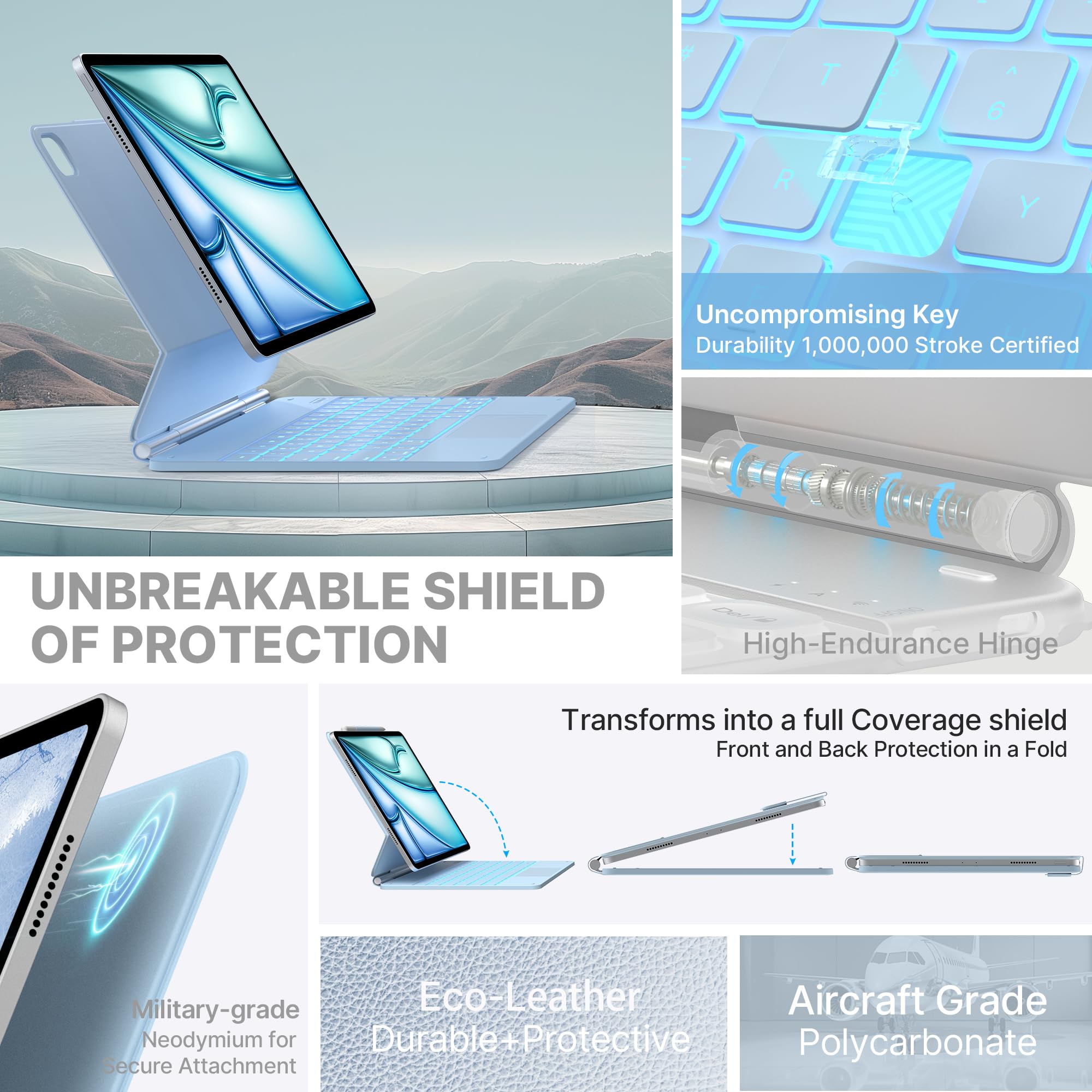 Amazon.com: typecase Edge Keyboard Case for iPad Air 13