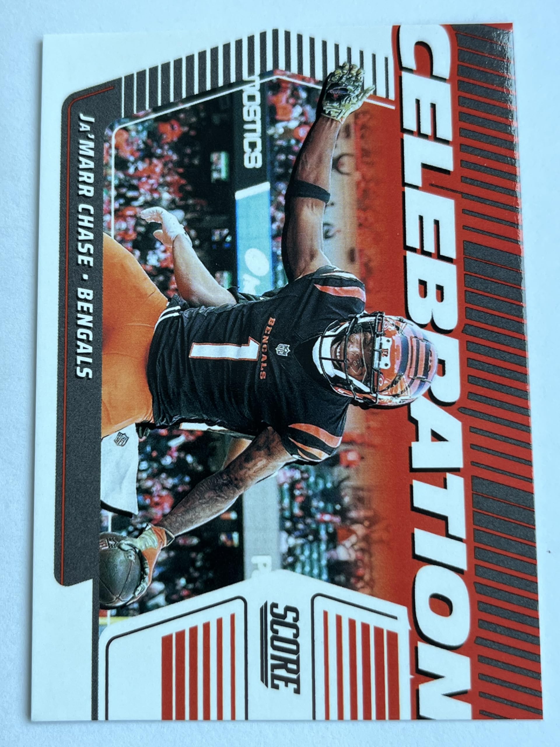 Amazon.com: 2025 Score Football Card, Ja'Marr Chase Celebration