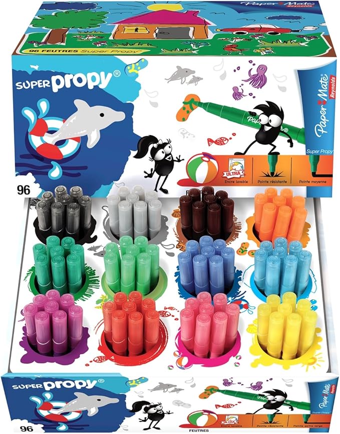 Paper Mate Reynolds Super Propy X96 Filzstifte : Amazon.de: Bürobedarf