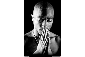 Tupac Posters - Trends International Premium Praying Wall Poster for Enriching Room Decor