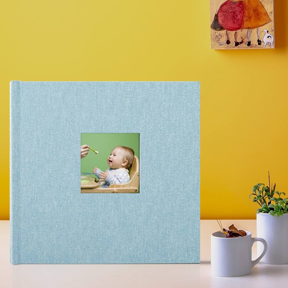 Amazon.co.jp: 1DOT2 フォトアルバム 4x6インチ 60枚の写真 メモ