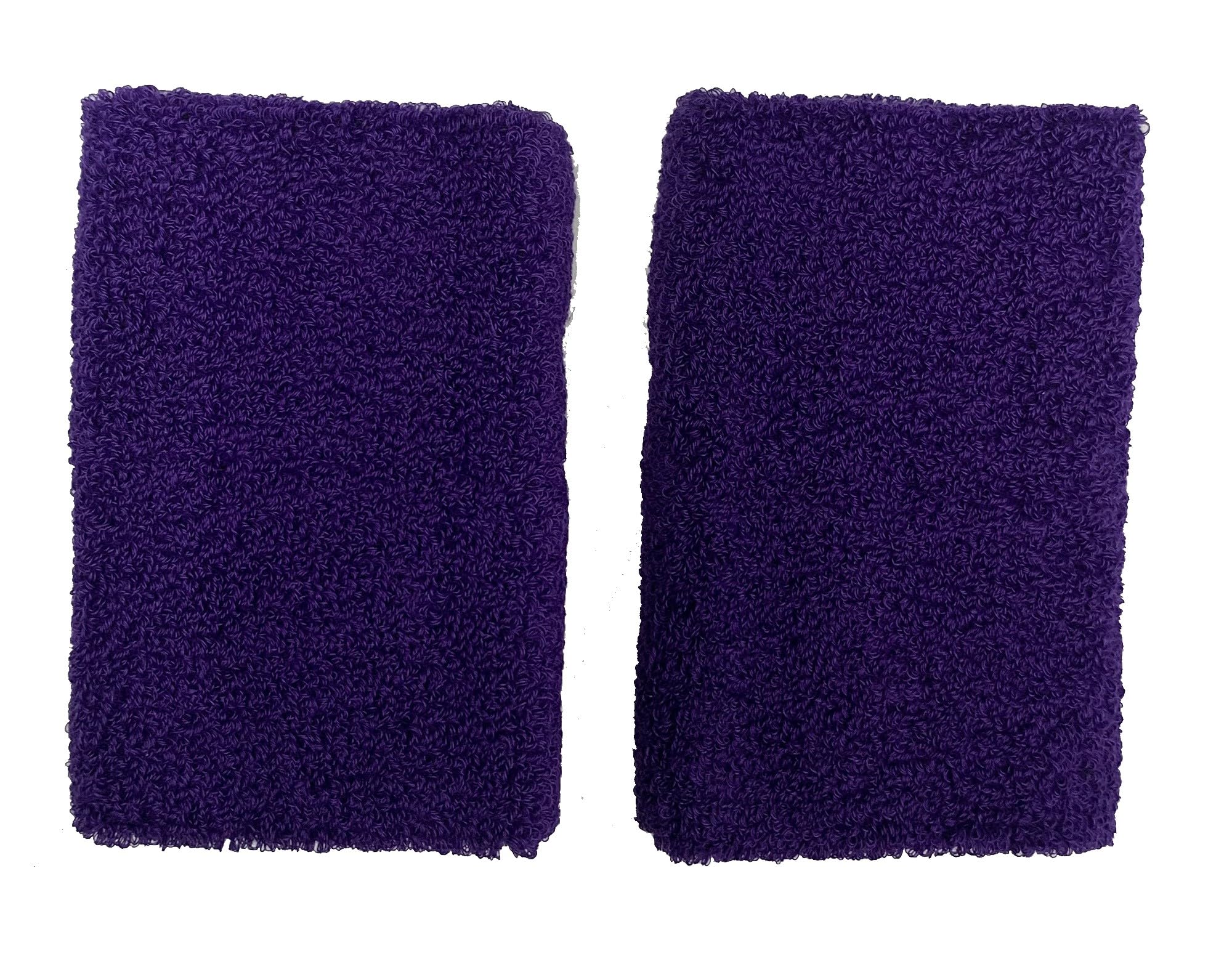 Snowflake Designs Cotton 4" Sweat Bands for Wrists (Sold in Pairs) - Variety of Colors