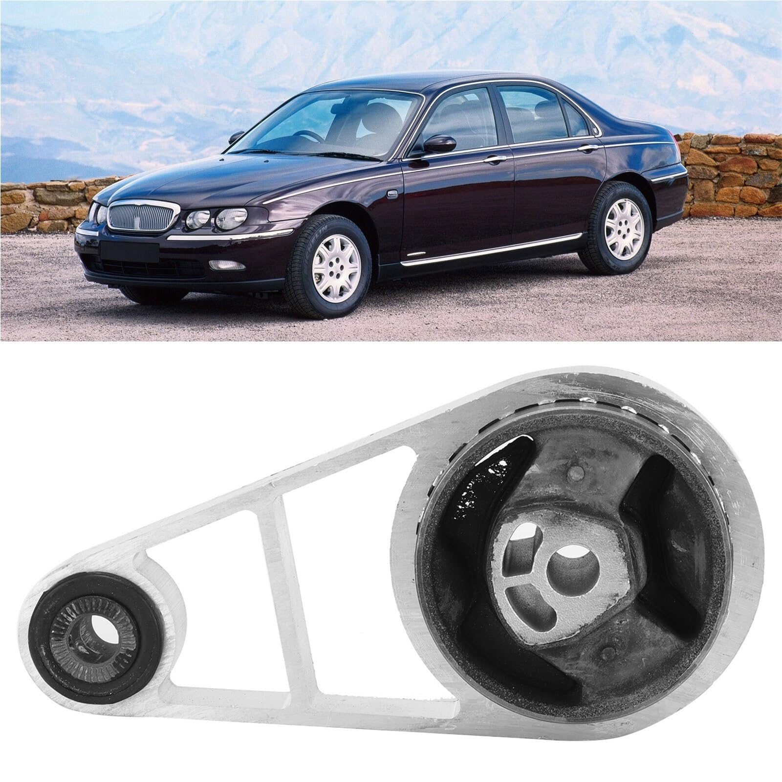 Pasuje do Rover 75-RJ 75-Tourer RJ MG ZT, dolny tylny wspornik mocowania silnika KKH101383 KKH101384, zamiennik Zestaw mocowań silnika