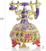 Vista 2 de Caja de joyería con figura de teléfono.