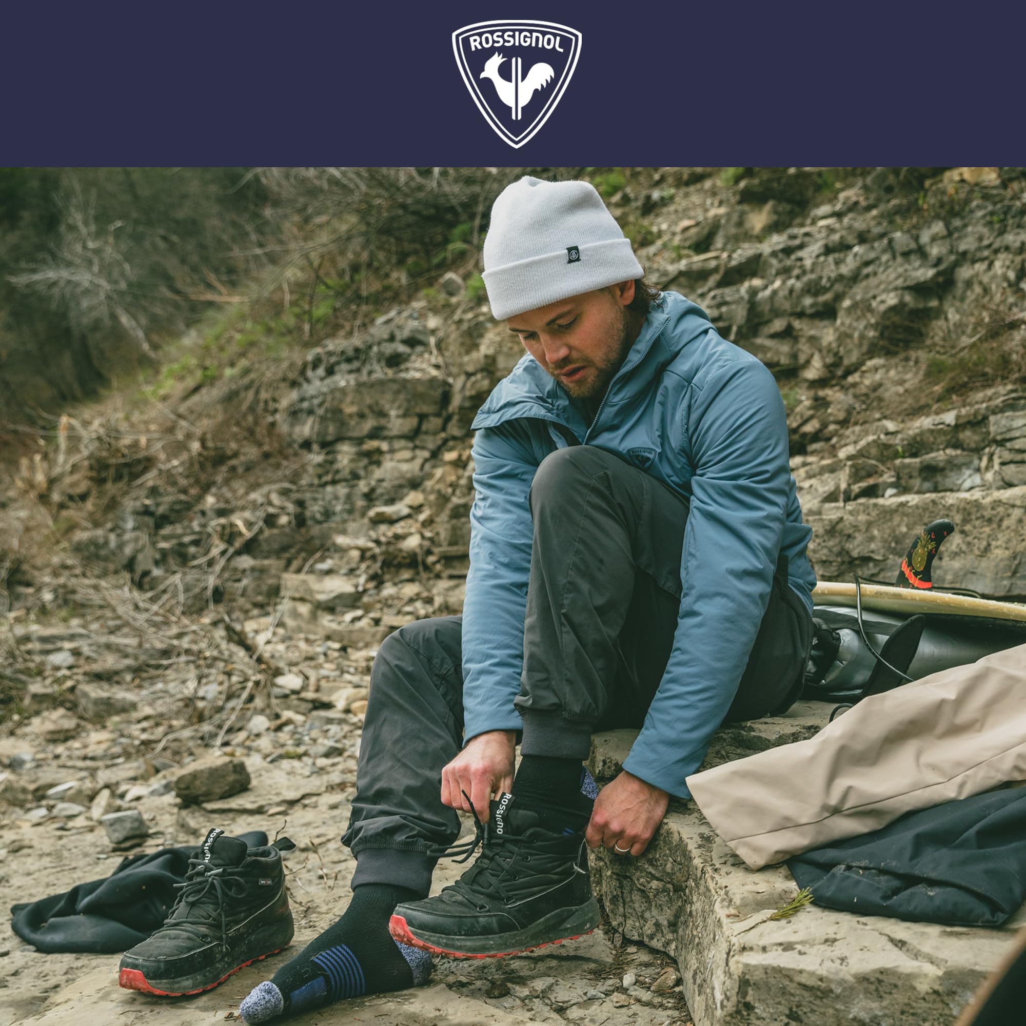 Rossignol Podium - Botas de nieve para hombre, impermeables, aisladas, para terrenos helados