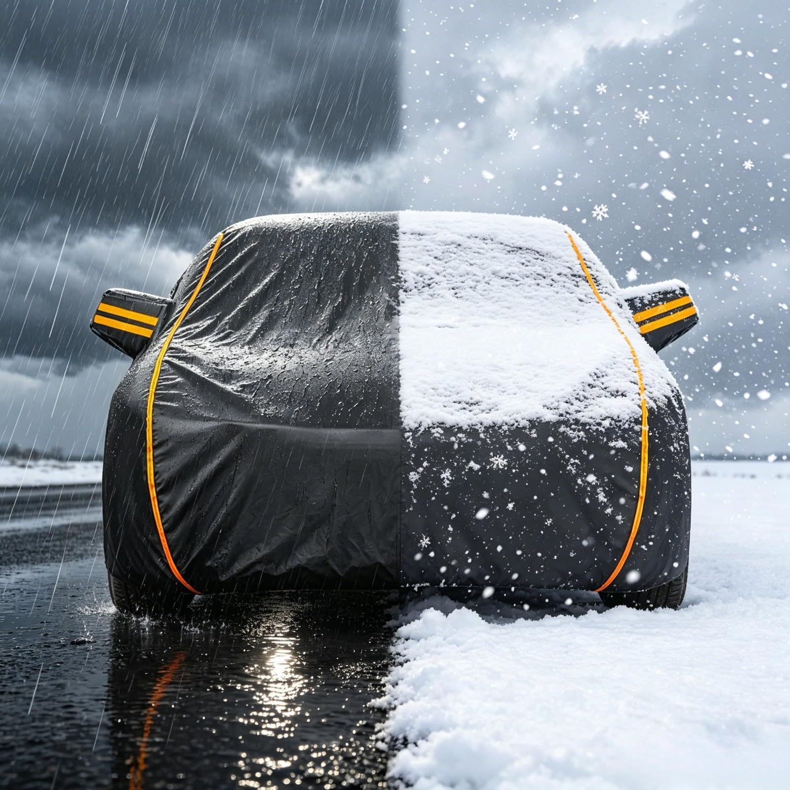 Funda coche de protección todo tipo clima con alta resistencia 8