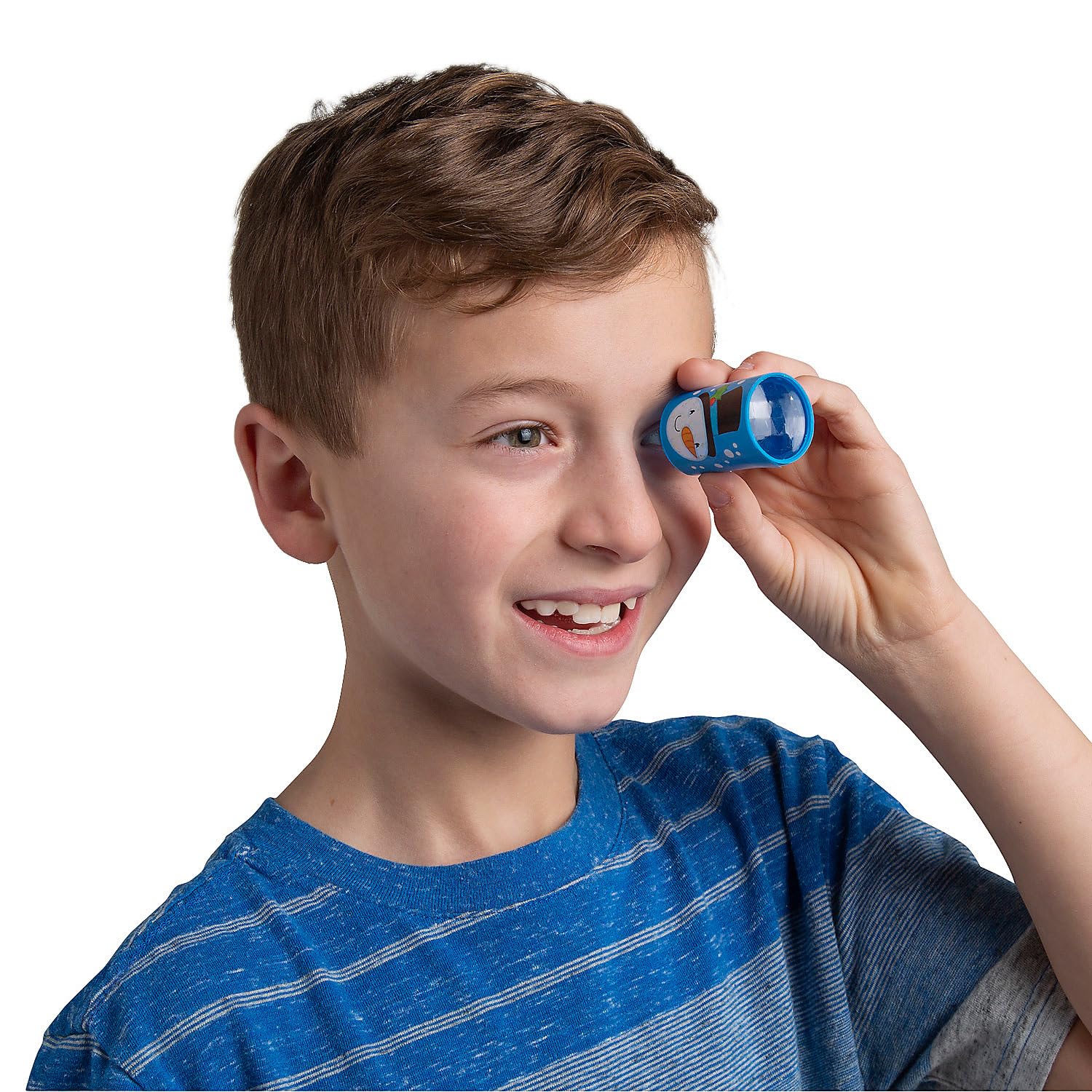 Fun Express - Mini Holly Jolly Prisms for Christmas - Toys - Value Toys - Kaleidoscopes & Prisms - Christmas - 48 Pieces