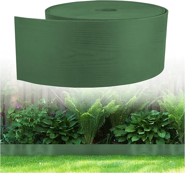 GARDENIX WoodBorder Borde Flexible Verde 10m