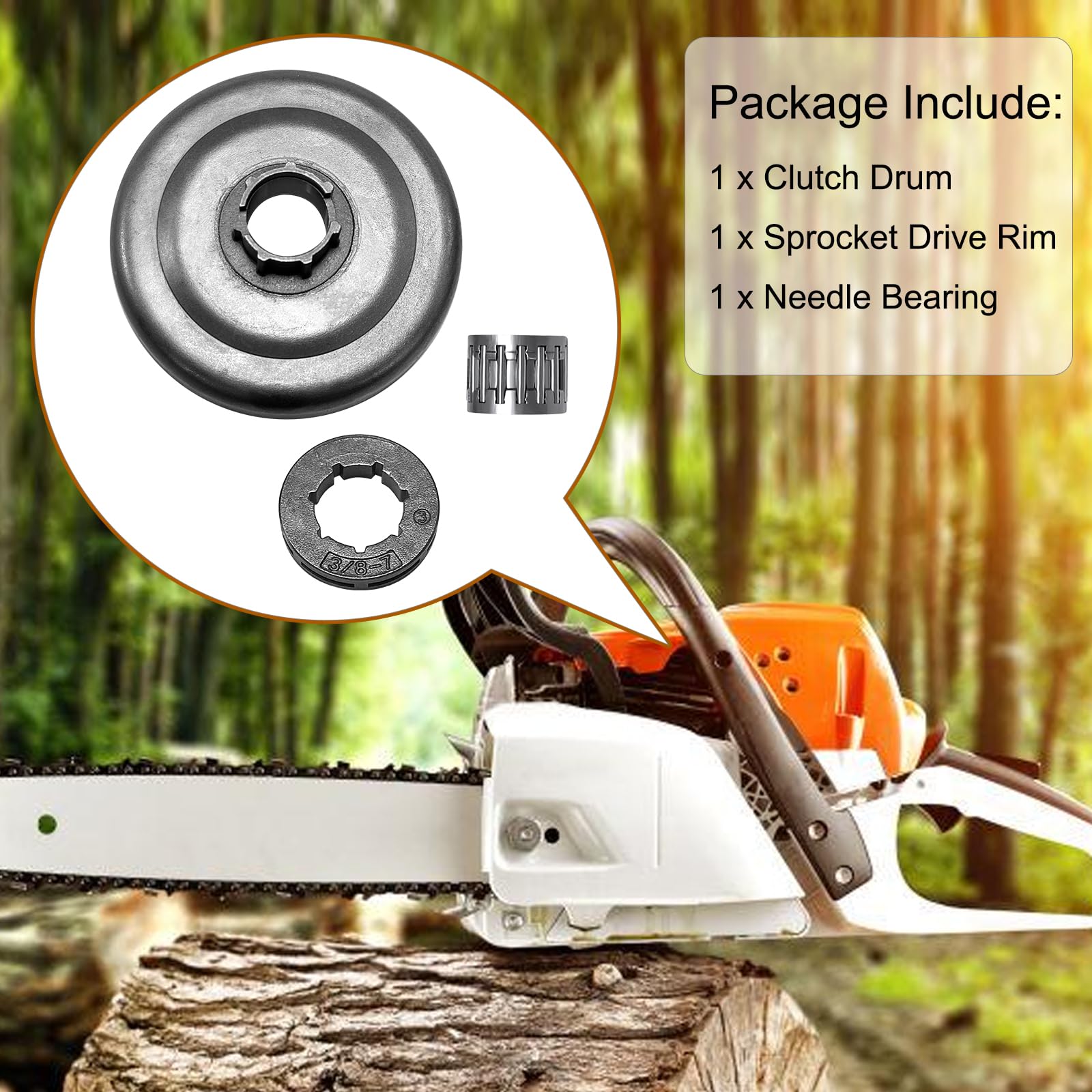 Amazon.com: Yutacorex 513470X Clutch Drum 3/8