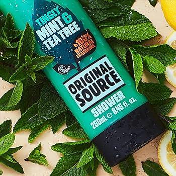 Amazon | Original Source Mint and Tea Tree Shower Gel 250 Ml