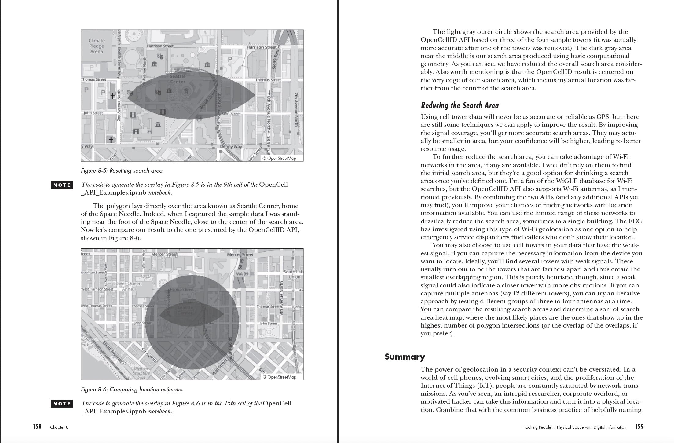 Math for Security: From Graphs and Geometry to Spatial Analysis