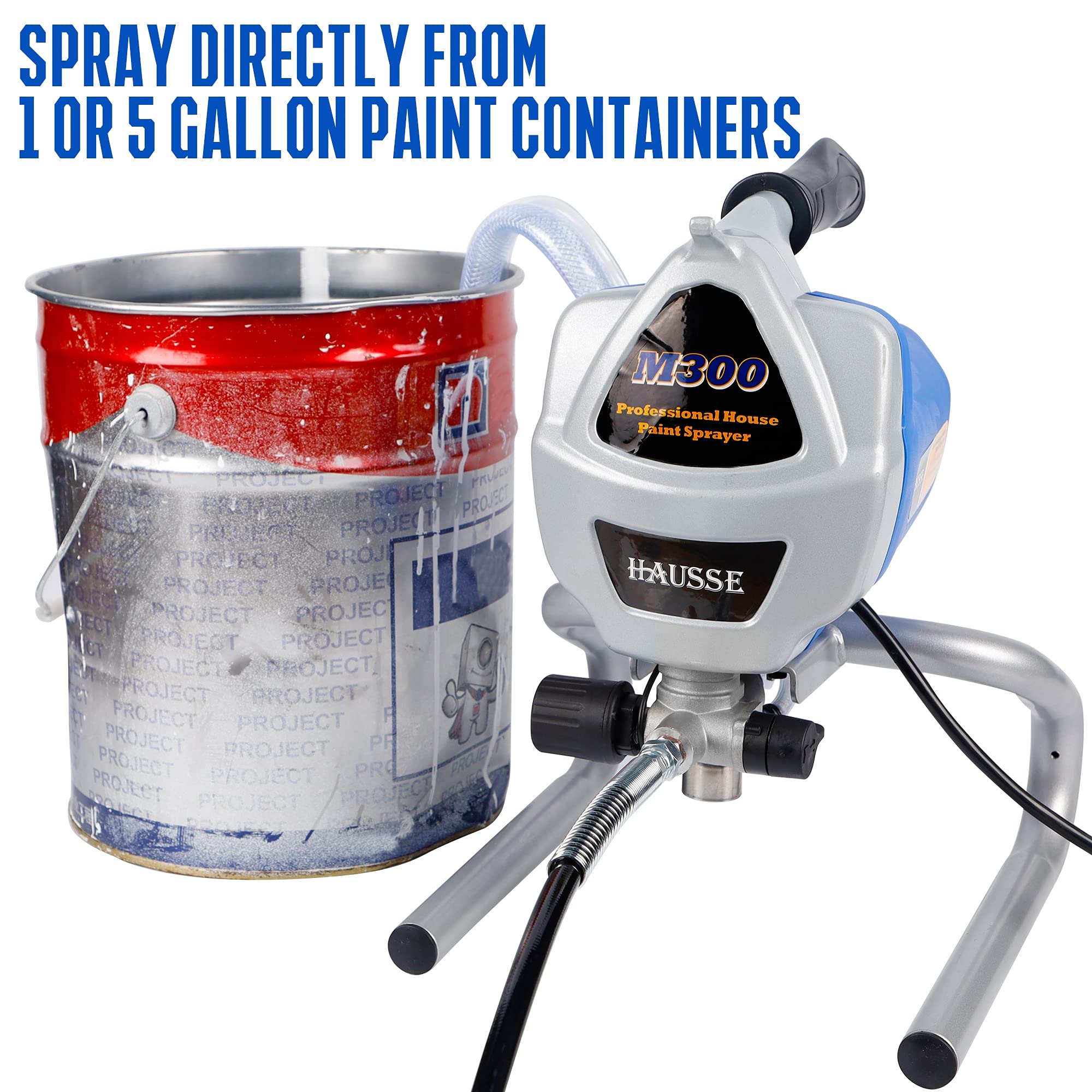 Hausse Electric Airless Paint Sprayer Spray Gun, 3000PSI Project