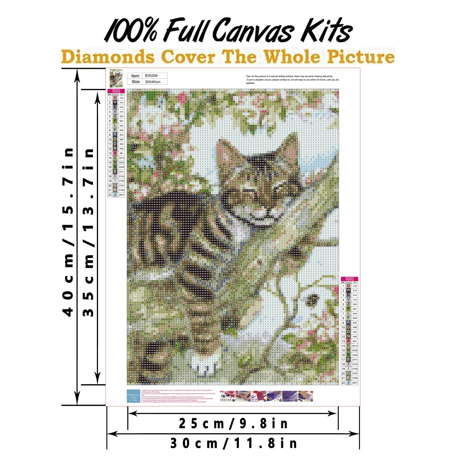 Amazon.com: QUITEDEW Cat Diamond Painting Kits for Adults,5D  display picture 1