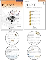 Vista 5 de Piano Adventures Level 2B Learning Set By Nancy Faber - Lesson, Theory, Performance, Technique & Artistry Books & Juliet Music Piano Keys