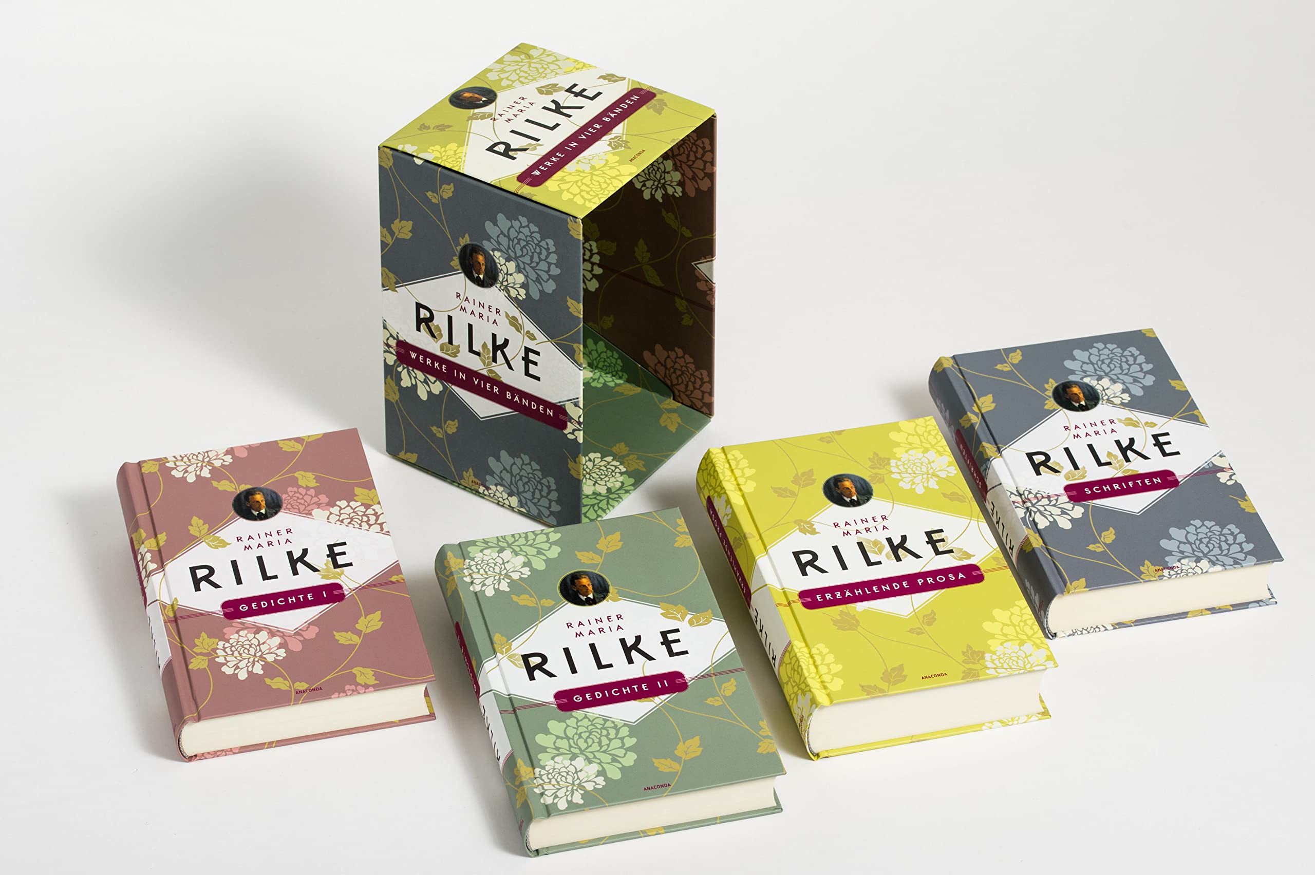 Rainer Maria Rilke, Werke in vier Bänden (Gedichte I - Gedichte II - Erzählende Prosa - Schriften) (4 Bände im Schuber)