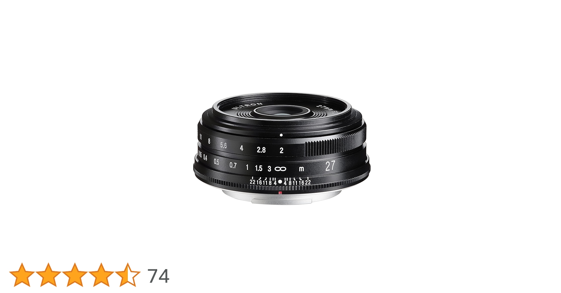 Amazon.co.jp: フォクトレンダー ULTRON 27mm F2 X-mount ブラック