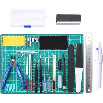 HSeaMall Basic Model Building Tool Set for Car Model Making Repairing and Fixing