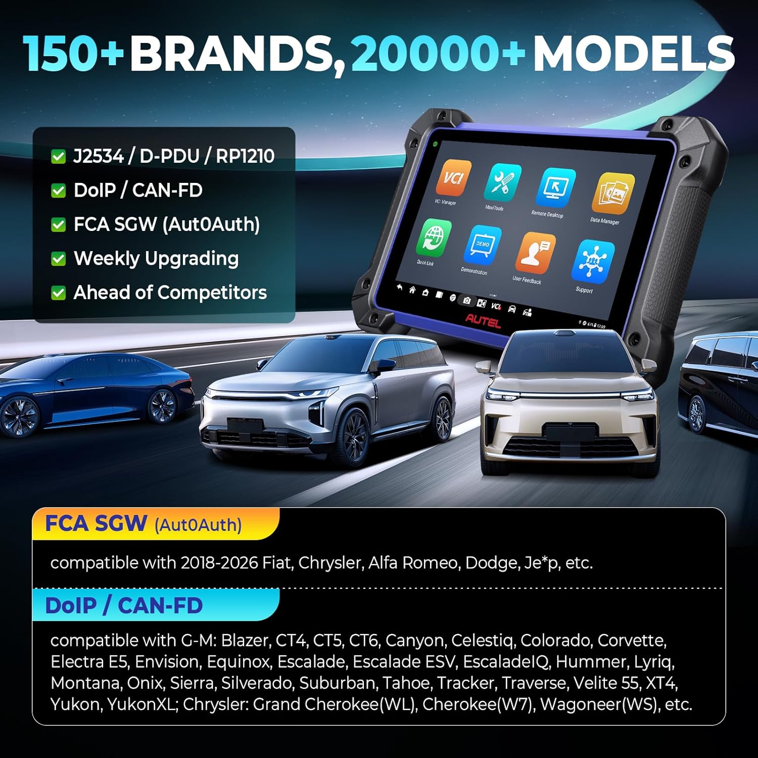 Autel Scanner MaxiIM IM608 PRO 2, 2026 IM608 PRO II Same As IM608 II Automotive Diagnostic Tool with $1316 Bundle, Advanced as Elite II Pro 40 Reset Services 3000+ Tests Bidirectional Tool, OS10