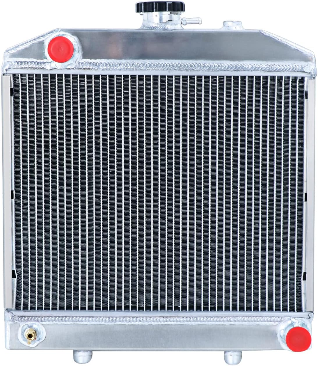 J Aluminum Radiator for Ford/Holland Compact 1500 1600 1700 1900 1000, 2 Row Radiators SBA310100031