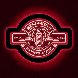 Custom Barber Shop Neon Sign, Barber Led Sign, Barber Neon Sign, Personalized Barber Light Sign, Barbershop Sign, Neon Sign For Business