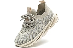 Toddler Breathable Lightweight Strap Athletic Running Shoes for Boys and Girls Size 7