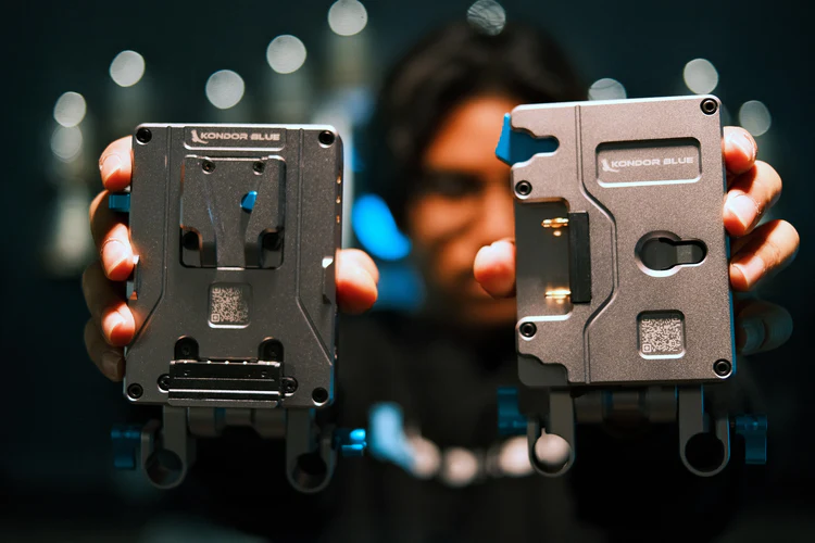 Amazon.com : KONDOR BLUE | Pro Gold Mount Battery Plate with