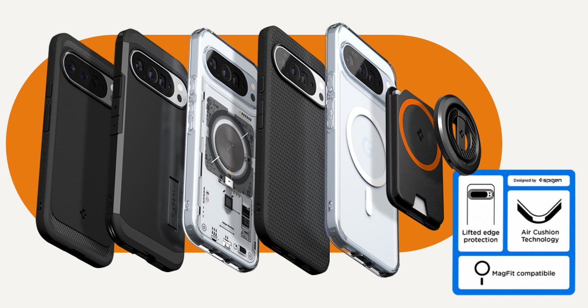 Amazon.com: Spigen for Pixel 10/10 Pro Case, Rugged Armor MagFit