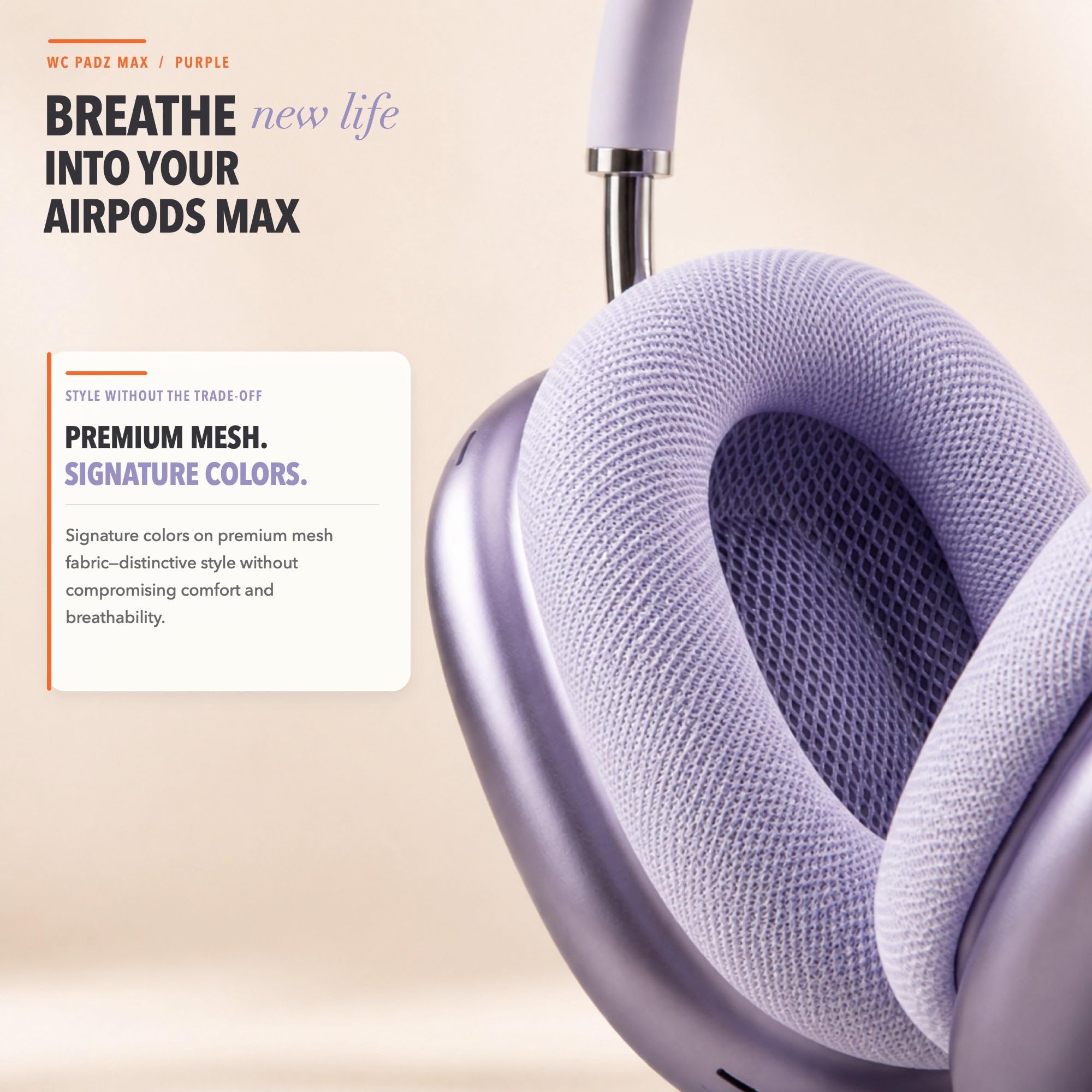 Amazon | WC PadZ Max - AirPods Max 1 & 2 用イヤーパッド | Wicked