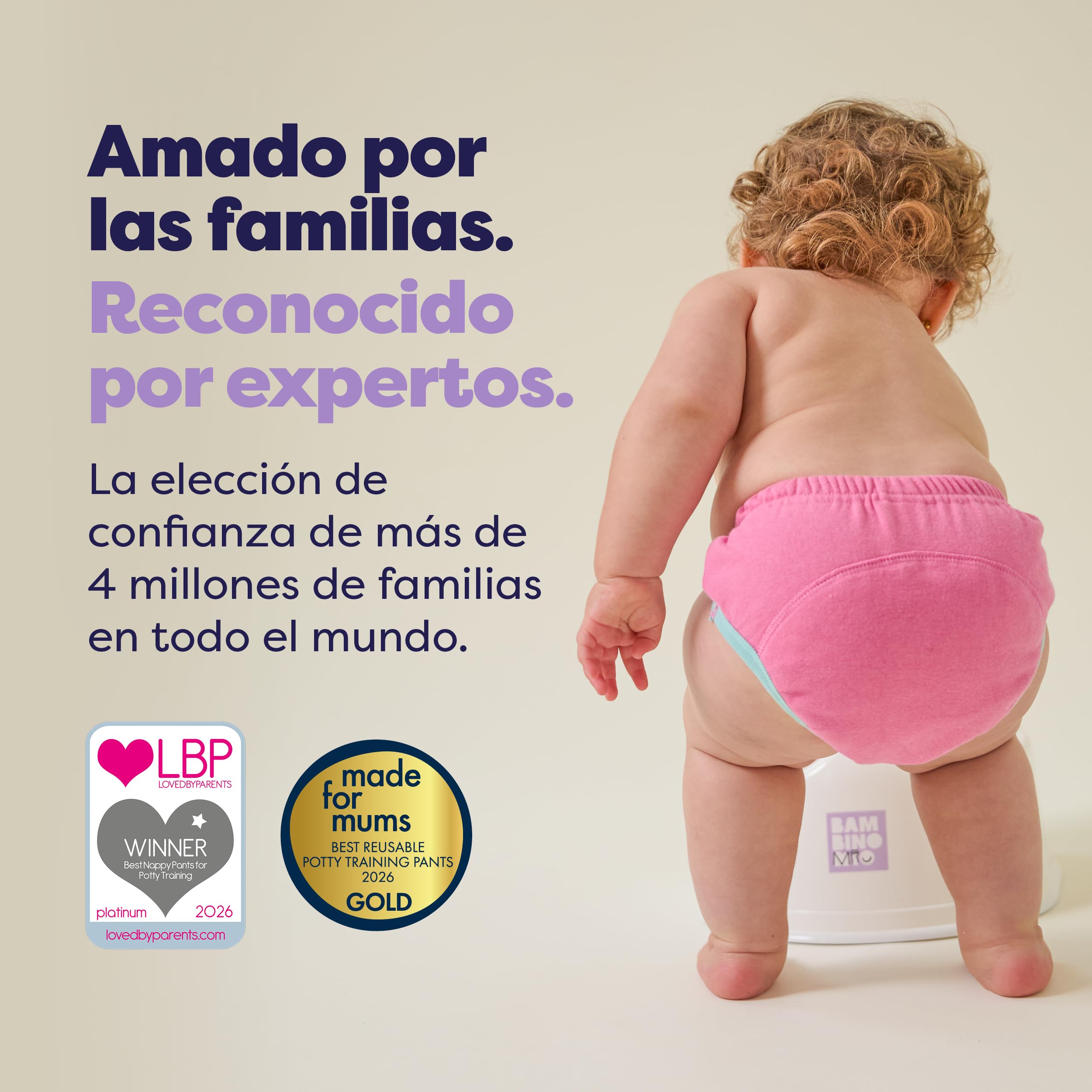 Bambino Mio, pack de 5 calzones de entrenamiento reutilizables (4-5 años) FIESTA EN EL JARDÍN - ropa interior para dejar el pañal, pantalones papa niños y niñas, niños pequeños