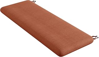Codi Outdoor Bench Cushion for Patio Furniture, 42x18'', Spice