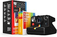 Vista 1 de Polaroid Now+ Generation 2 - Camera + Film Bundle (16 Photos Included) - Black - Bluetooth Connected App Controlled Instant Film Camera-6250