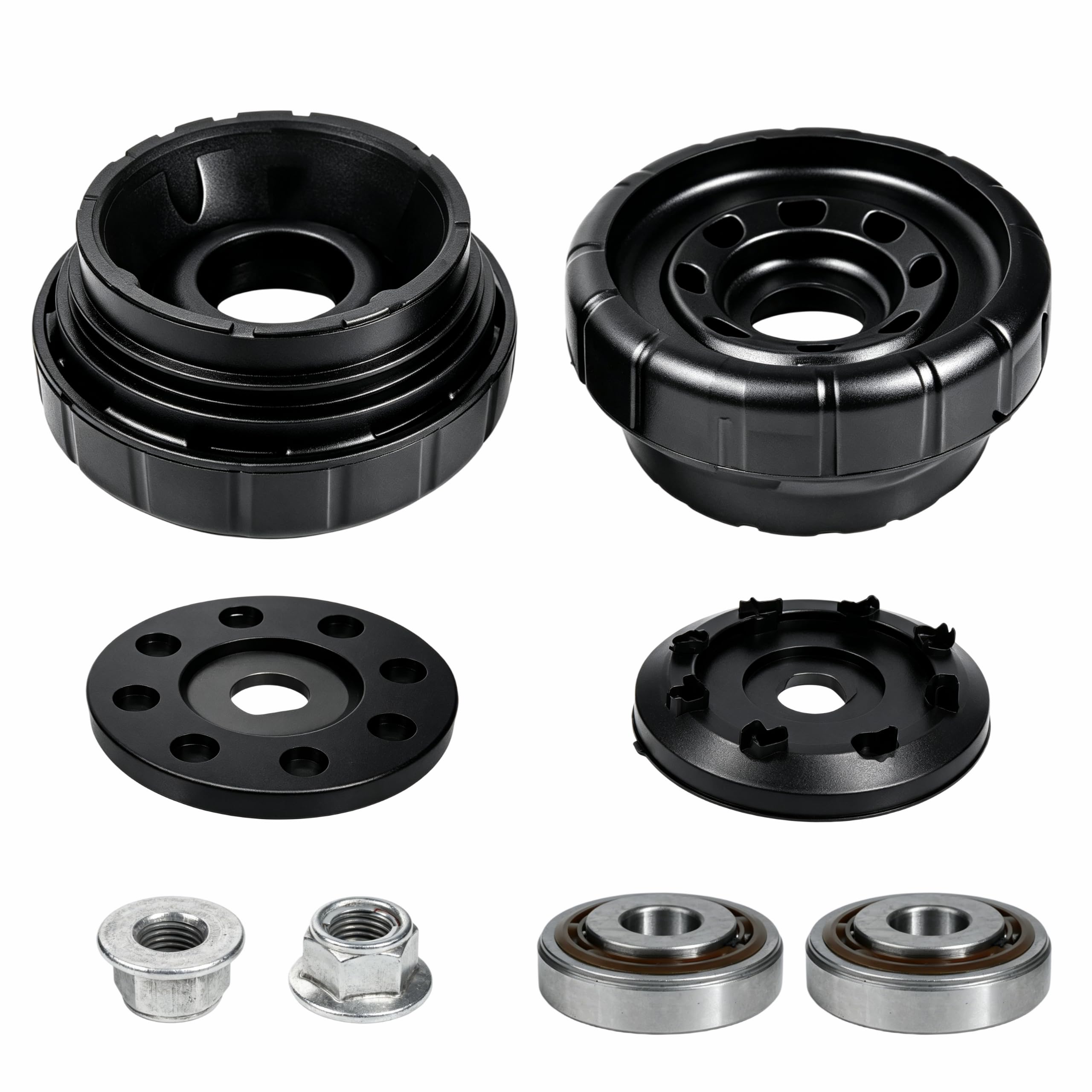 8pcs Coupelles d'Amortisseur pour Trafic MK2 MK3 NV300 Primastar X83 X82 Talento 296, Coupelle Amortisseur avec roulement à billes pour Vivaro A B